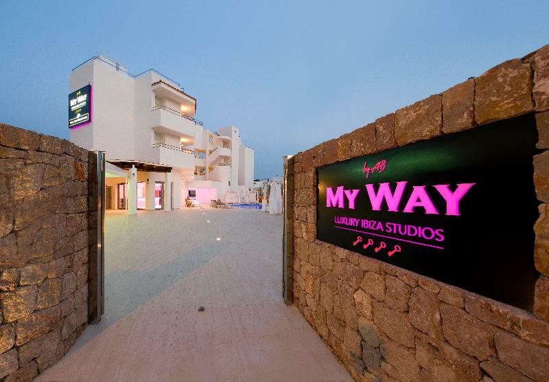 My Way Luxury Ibiza Hotel Playa d'en Bossa Exterior foto